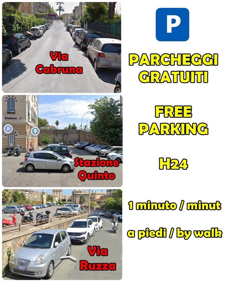 Villetta Quinto Al Mare - 2 Minutes From The Beach Genua Exterior foto